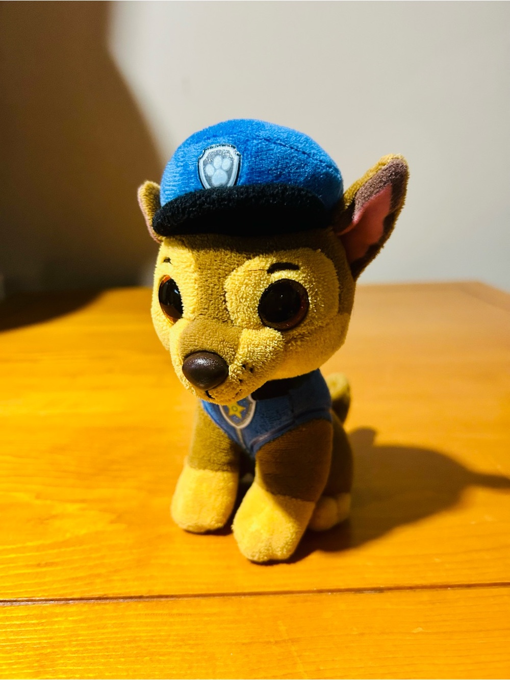 (3/$10) Ty Paw Patrol Chase Plush Dog Toy - Blue and Brown